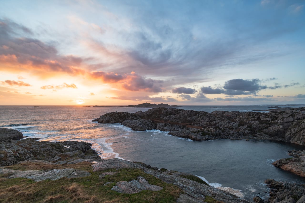 Himmel over Skjernøy